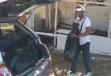 BCI a pone persona recoge sushi back y a dun’e boet