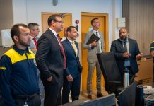 Minister di Husticia a bishita KIA hunto cu Gobernador; Den cuadro di inversionnan cu a wordo haci recientemente