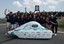 TU Delft su studiantenan lo purba kibra record mundial cu vehiculo di hidrogeno riba cayanan publico
