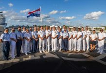 30 aña di colaboracion den operacionnan contra traficacion di droga marca cu regreso di barco patruyero pa Region Caribe