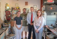 Minister Geoffrey Wever ta introduci barinan nobo cu dobel capacidad den Oranjestad Un produccion local di “Metabolic Foundation”
