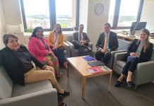 Minister di Finanzas a reuni cu directornan ehecutivo cu ta representa Reino Hulandes na IMF y na Banco Mundial