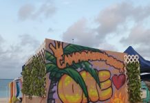 Turistanan encanta cu tradicion di campamento na Aruba