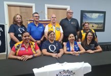 Clubnan di servicio pa comunidad ta uni pa realisa un proyecto grandi na Stichting Ambiente Feliz