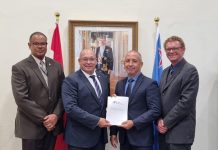 Conseho organisacion gubernamental entrega na minister-president y president di Staten