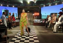 Julia Fox y Law Roach ta uni pa un programa di competencia di moda sostenibel