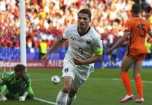 Austria ta derota Hulanda 3-2 pa alcansa etapa di knockout di Euro 2024
