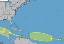 Di dos ola tropical ta acercando