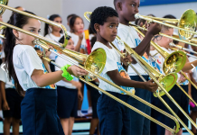 Dia 28 di juni lo tin un presentacion di Leerorkest Aruba