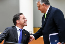 Orbán por apoya Rute como lider di NATO si yega compromiso tocante Rusia y haci disculpa pa criticanan