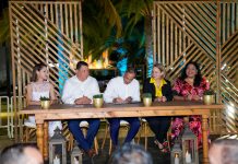 Ceremonia di traspaso oficial di edificio di ex-DOW pa Aruba Ports Authority