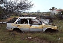 Bureau City Inspector lo cuminsa kita auto sin plachi number for di tereno publico