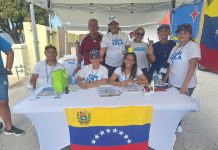 Comunidad Venezolano a sali pa eherce nan derecho di voto den eleccion presidencial di nan pais