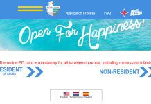 Cuminsando awe turistanan tin cu paga 20 dollar pa sustainability fee prome cu drenta Aruba