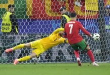 Drama epico den penalty pa Ronaldo ta caba cu Portugal derotando Slovenia