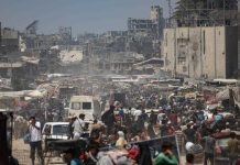 Israel ta duna orden pa evacua parti di zona humanitario na Gaza; Mas di 39,000 Palestino a muri