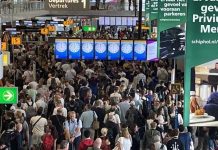 Tur vuelo di Sciphol retrasa of cancela pa un ‘blackout’ global di Windows