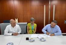 Hof y Ministerio Publico a firma convenio di reglamento di proceso penal nobo