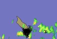 Awaseronan cu strena y lamper a causa algun interupcion di coriente na Aruba