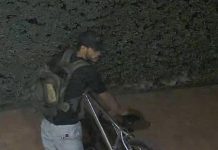 Camara di seguridad a graba persona cu lo a drenta cas pa horta