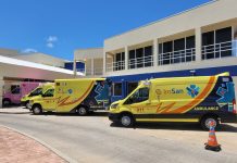 Cuatro ambulance nobo entrega na ImSan