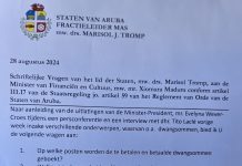 Parlamentario Lopez ta manda pregunta pa minister di Finanzas tocante pagonan di dwangsom di gobierno