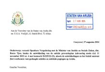 Segun parlamentario Raymond, Minister Tjon no ta duna prevencion di suicidio e urgencia ni prioridad cu e merece