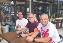 Lider di partido RED, Ricardo Croes, hunto cu candidatonan Rene Kock y Rudy Lampe a anuncia nan retiro conhunto como politico y como directiva di e partido