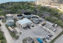 Aruba Wastewater Sustainable Solution NV (AWSS) a trece e prome planta na Parkietenbos bek den operacion
