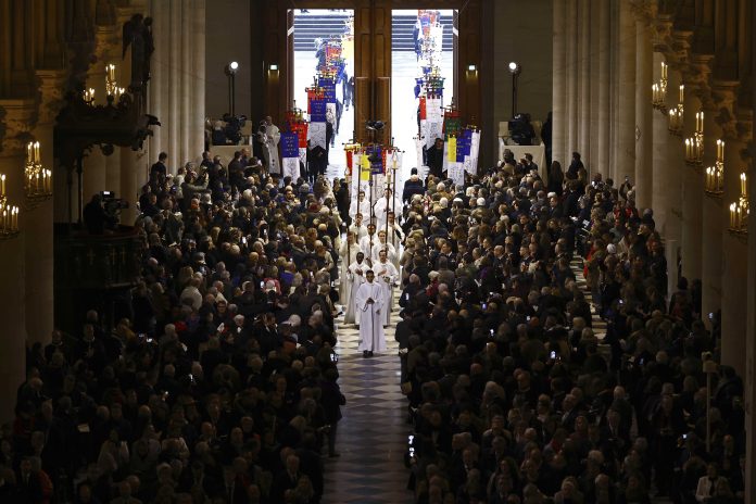 France Notre Dame Mass