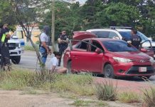 Polis a detene chauffeur di accidente fatal di hit & run na Pos Chikito