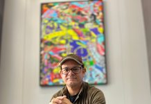 Exhibicion di arte KINANIK pa artista local Steve Francees