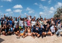 Mas cu 120 studiante a forma parti di actividadnan pa stabilisa coral na Boneiro