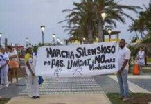 Bonerianonan ta lanta contra violencia despues di morto di mucha homber di 15 aña