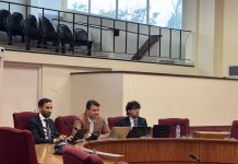 CAft ta bishita Parlamento pa un encuentro tecnico