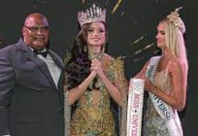 Camille Thomas corona Miss Universe Curaçao 2025