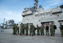 Militar di Aruba y Corsou ta train hunto durante ehercicio ‘Caribbean Strike’