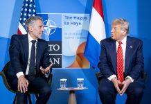 Prome Minister Hulandes kier un acuerdo di tarifa di cero porciento cu Merca despues di cumbre di NATO