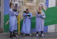 Cachonan rescata for di partinan golpia pa inundacion na Texas ta yega shelter na Chicago