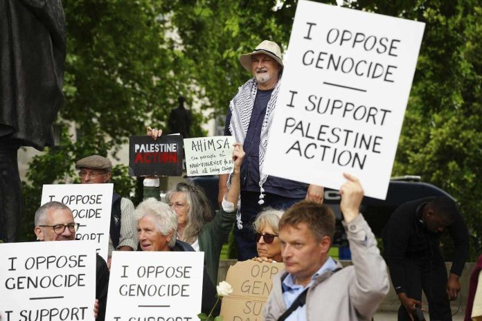 Mas di 70 deteni na manifestacion pa sostene Palestine Action_result