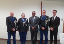 Minister di Husticia ta fortifica cooperacion cu Koninklijke Marechaussee y RST
