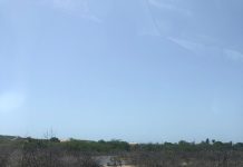 Secura di saliña na Savaneta ta un bista extremamente preocupante