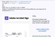 Sistema di Parlamento di Aruba afecta pa virus