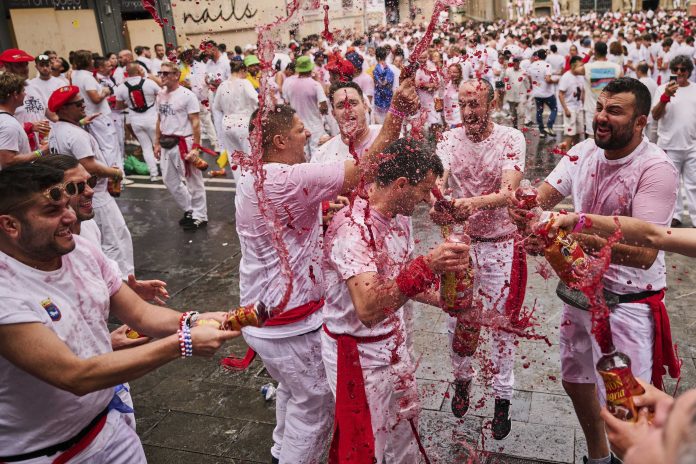 Spain Running of the Bulls