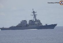 Merca ta desplega 2 barco di guera temporalmente na un banco disputa den e South China Sea despues di un accidente cu China