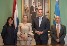 Minister Geoffrey Wever (Futuro): Aruba y Colombia kier fortalece laso comercial, logistica maritimo y desaroyo agricola