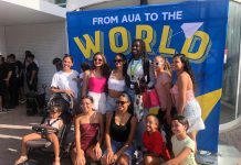 Studiantenan ta subi avion atrobe pa continua nan estudio na Hulanda