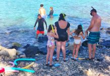 Skirbi pa Drs Miranda y drs. Tae Harte-Bareño: Ta hopi dificil pa drenta den awa na Boca Catalina