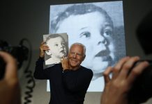 Diseñador di moda Giorgio Armani ta fayece cu 91 aña