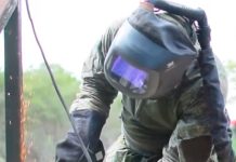 Ehercito Real di Hulanda ta train habilidadnan tecnico na Corsou y Aruba; Durante ehercicio Caribbean Engineer